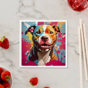 Serviette En Papier Amusement d'anniversaire Staffordshire