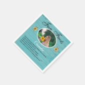 Serviette En Papier Amusement Faits intéressants Fête rustique Tournes (Coin)