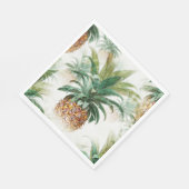 Serviette En Papier Ananas (Coin)