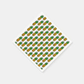 Serviette En Papier Ananas (Coin)