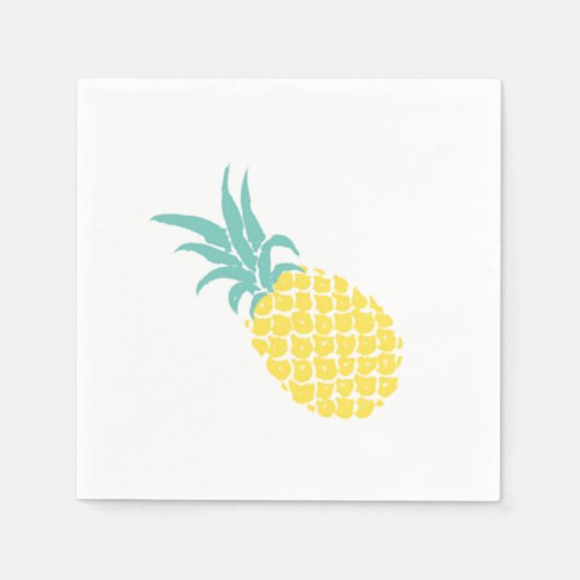Serviette En Papier Ananas (Devant)