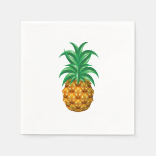 Serviette En Papier Ananas