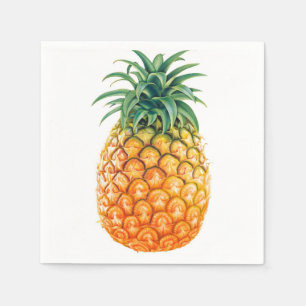 Serviette En Papier Ananas