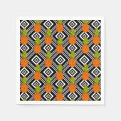 Serviette En Papier Ananas géométriques (Devant)