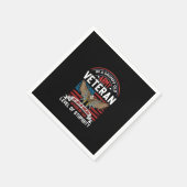 Serviette En Papier ancien combattant de l'armée (Coin)