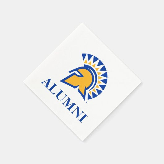 Serviette En Papier Ancien de Spartan de San Jose (Coin)