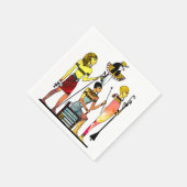 Serviette En Papier Ancien Égypte Pharaons Lavish Ormamentation (Coin)
