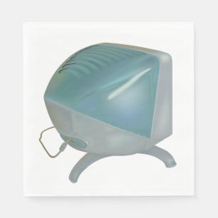 Serviette En Papier Ancien moniteur CRT