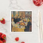 Serviette En Papier Ancien nordic (En situation)