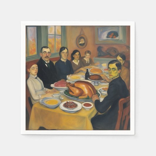 Serviette En Papier Ancien nordic (Devant)