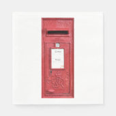 SERVIETTE EN PAPIER ANCIENNE ANGLETERRE (Devant)