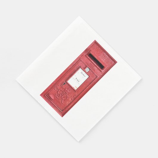 SERVIETTE EN PAPIER ANCIENNE ANGLETERRE (Coin)