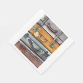 SERVIETTE EN PAPIER ANCIENNE ANGLETERRE (Coin)