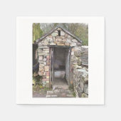 SERVIETTE EN PAPIER ANCIENNE ANGLETERRE (Devant)