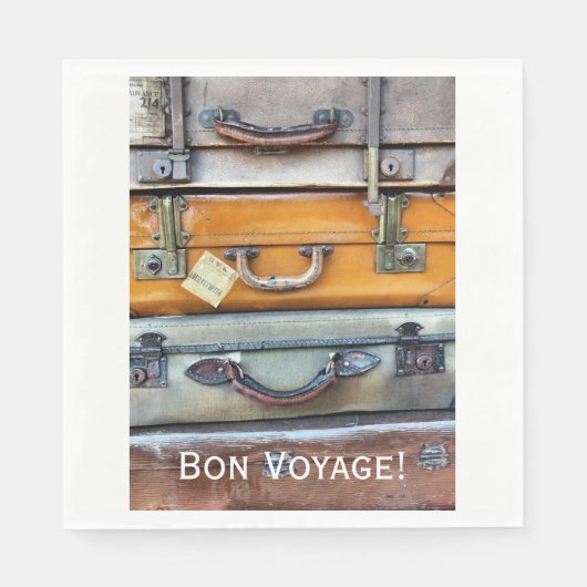 SERVIETTE EN PAPIER ANCIENNE ANGLETERRE (Devant)