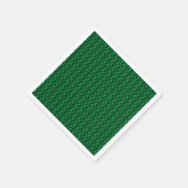 Serviette En Papier Ancienne Croix Celtique à Entrelacs d'Art Fin (Coin)