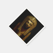 Serviette En Papier Ancienne Egyptienne Papier d'art féminin serviette (Coin)