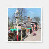 SERVIETTE EN PAPIER ANCIENNE GARE (Devant)