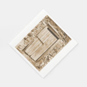 SERVIETTE EN PAPIER ANCIENNE PORTE DE GAIN (Coin)