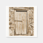 SERVIETTE EN PAPIER ANCIENNE PORTE DE GAIN (Devant)