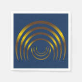 Serviette En Papier Anciens Aliens Crop Circle Gold (Devant)