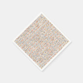 Serviette En Papier ancient egypt hieroglyphes pattern background hist (Coin)