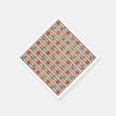 Serviette En Papier ancrages nautiques cool et roues de direction de b (Coin)