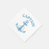 Serviette En Papier Ancre (Coin)