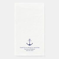 ancre marine mariage bleu et blanc