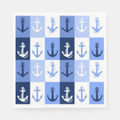 Serviette En Papier Ancres  (Devant)