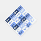 Serviette En Papier Ancres  (Coin)