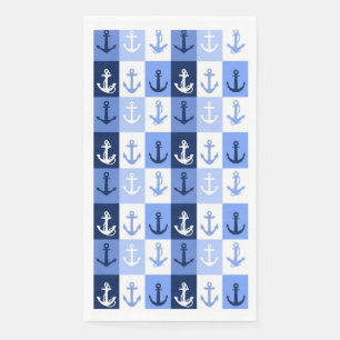 Serviette En Papier Ancres