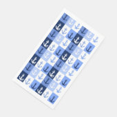 Serviette En Papier Ancres (Coin)