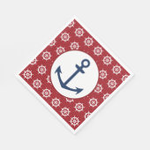 Serviette En Papier Ancres absentes (Coin)