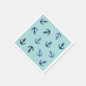 Serviette En Papier Ancres été (Coin)
