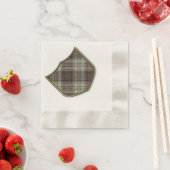Serviette En Papier Anderson clan Plaid Scottish tartan (En situation)