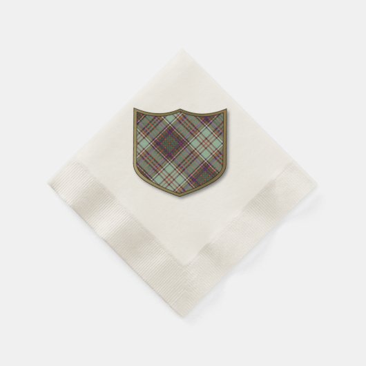 Serviette En Papier Anderson clan Plaid Scottish tartan (Coin)