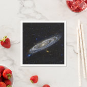 Serviette En Papier Andromeda Galaxy Starry Sky (En situation)