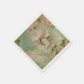 Serviette En Papier Ange Christmas Bells (Coin)