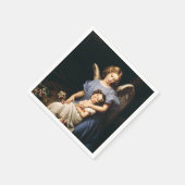 Serviette En Papier Ange du Guardian par Joseph Karl Stieler (Coin)