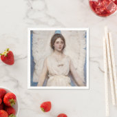 Serviette En Papier Angel - Abbott Handerson Thayer (En situation)