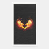 Serviette En Papier Angel Fire Heart with Wings (Devant)