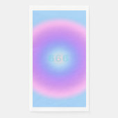 Serviette En Papier Angel Numéro 666 Reflect - Angel Numbers Gradient (Devant)