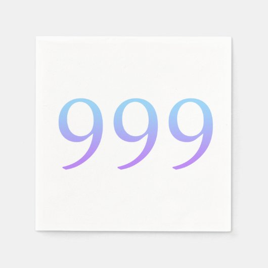 Serviette En Papier Angel Numéro 999 (Devant)