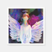Serviette En Papier Angel of Tranquility Standard Cocktail Serviettes (Devant)