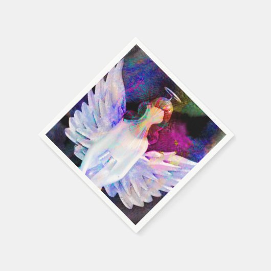 Serviette En Papier Angel of Tranquility Standard Cocktail Serviettes (Coin)