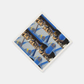 SERVIETTE EN PAPIER ANGELS BLEUS (Coin)