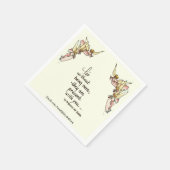 Serviette En Papier Angels célestes avec un dessin de confort (Coin)