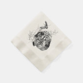 Serviette En Papier Anglais Setter, Chasse à la bécasse (Coin)