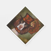 Serviette En Papier Anglais Springer Spaniel (Coin)